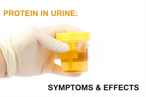 protein in urine symptoms & effects