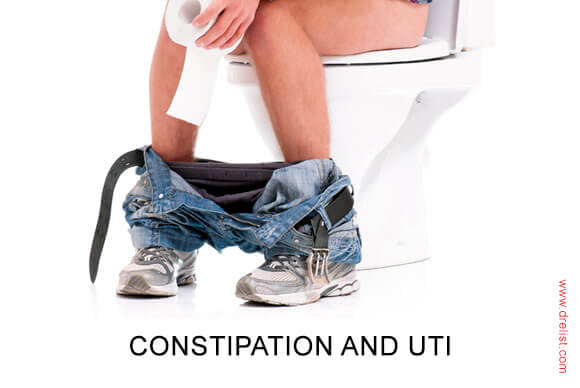 Constipation and UTI