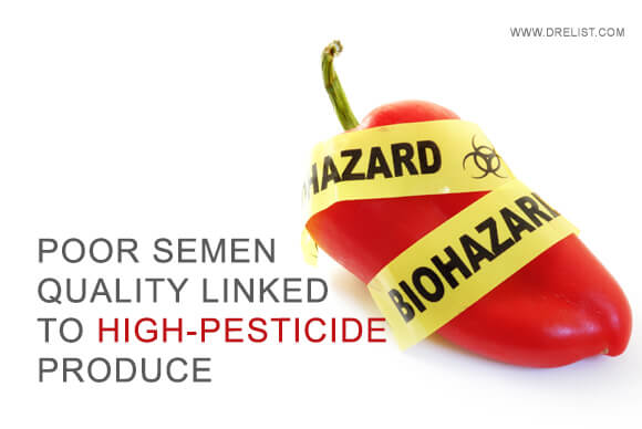 Poor Semen Quality Linked to High-Pesticide Produce