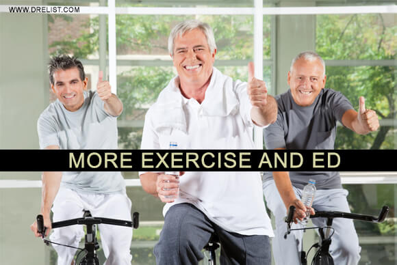 Does More Exercise Reduces Risks of Erectile Dysfunction?