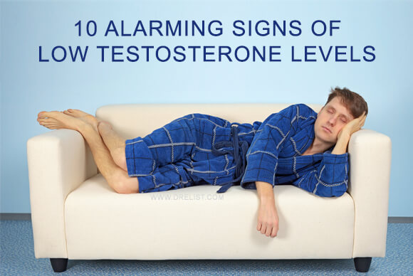 10 Alarming Signs Of Low Testosterone Levels