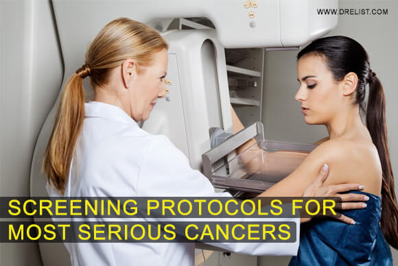 Screening Protocols For Most Serious Cancers