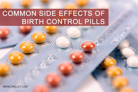Common Side Effects Of Birth Control Pills