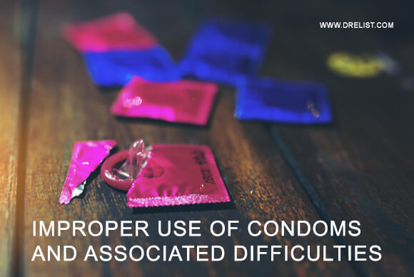 Improper Use Of Condoms And Associated Difficulties